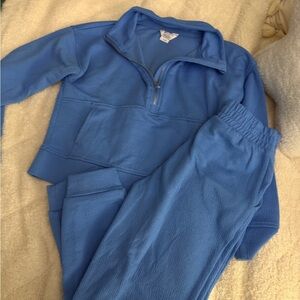 Danskin Kids Matching Set in Blue